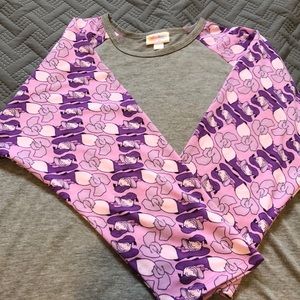 LuLaRoe Randy T. Donald Duck XL